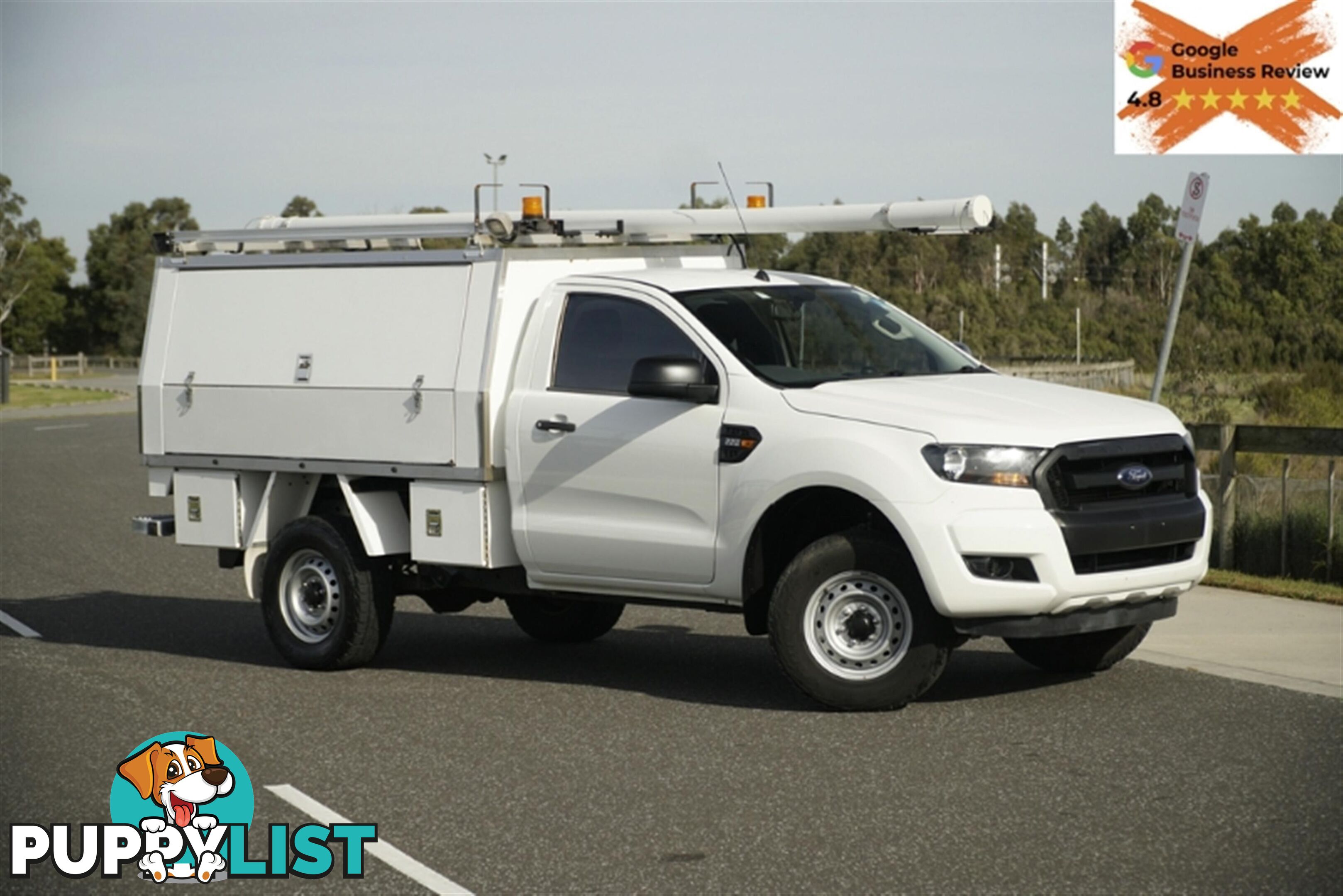 2018 FORD RANGER XL HI-RIDER SINGLE C PX MKII MY18 CAB CHASSIS