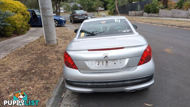 2007 Peugeot 207 UNSPECIFIED CC Convertible Manual