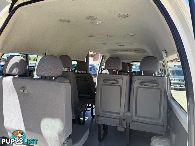 2010 TOYOTA HIACE COMMUTER KDH223R-MY10 EXTRA LONG WHEELBASE HIGH ROOF BUS