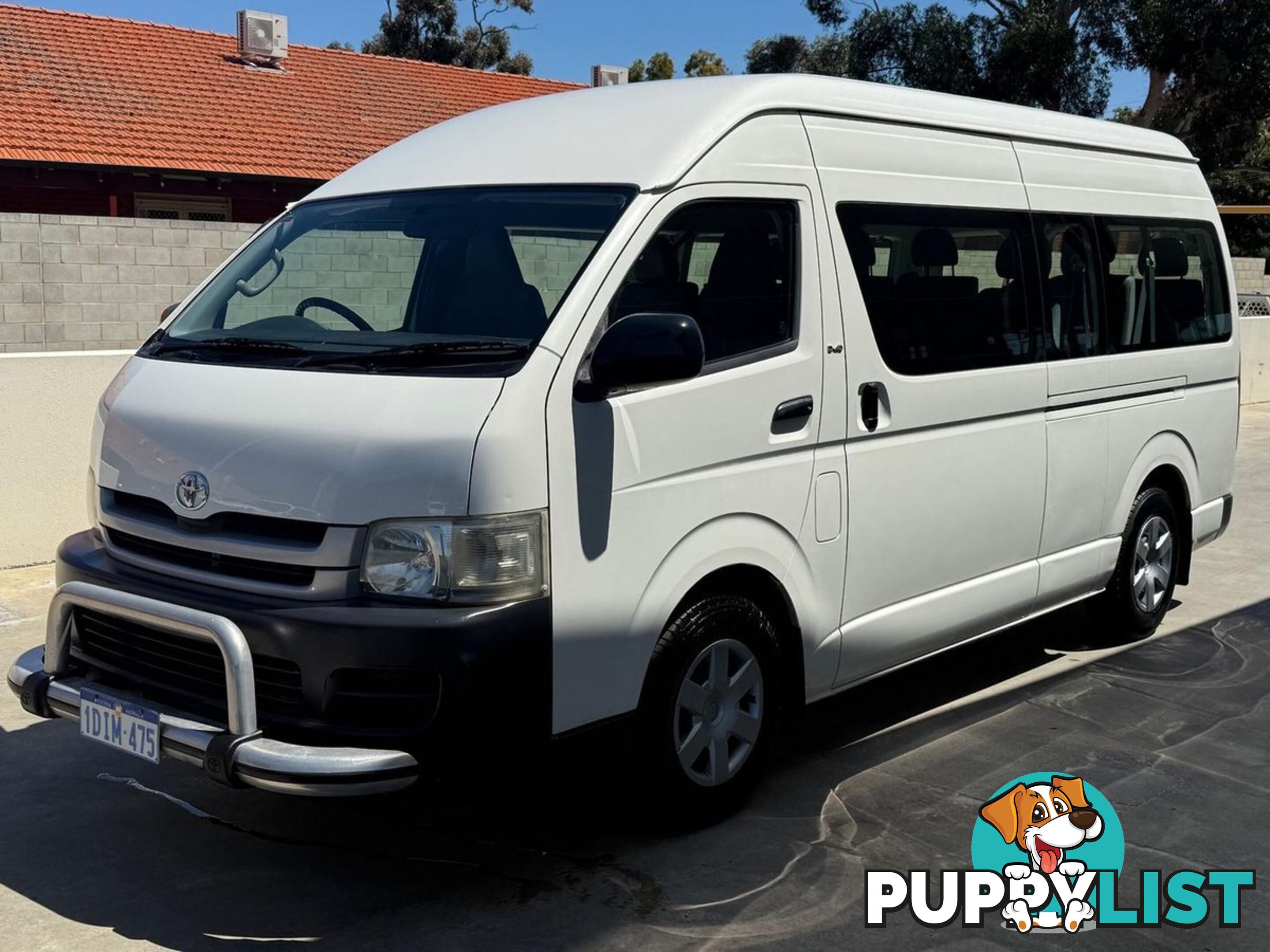 2010 TOYOTA HIACE COMMUTER KDH223R-MY10 EXTRA LONG WHEELBASE HIGH ROOF BUS