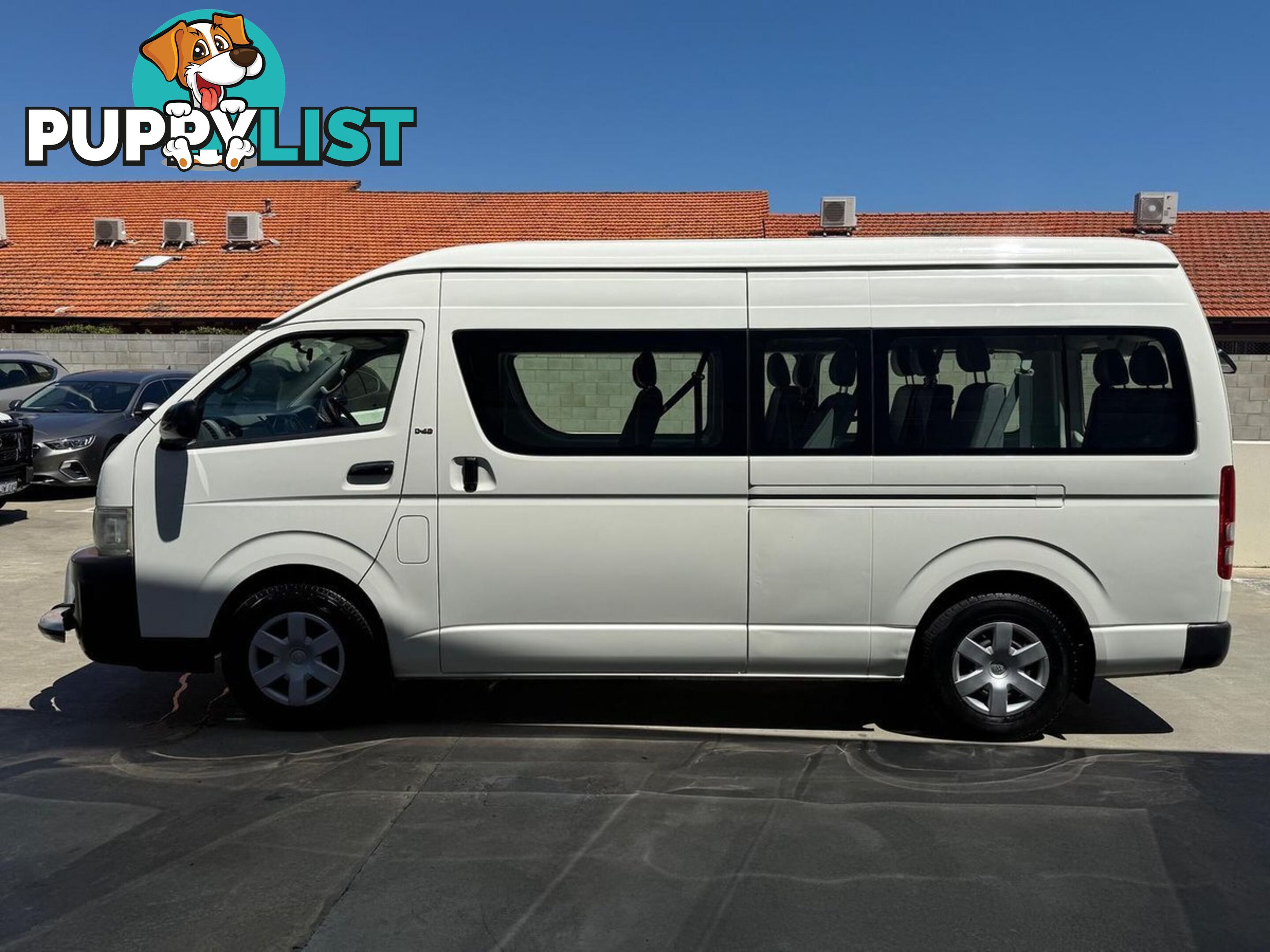 2010 TOYOTA HIACE COMMUTER KDH223R-MY10 EXTRA LONG WHEELBASE HIGH ROOF BUS