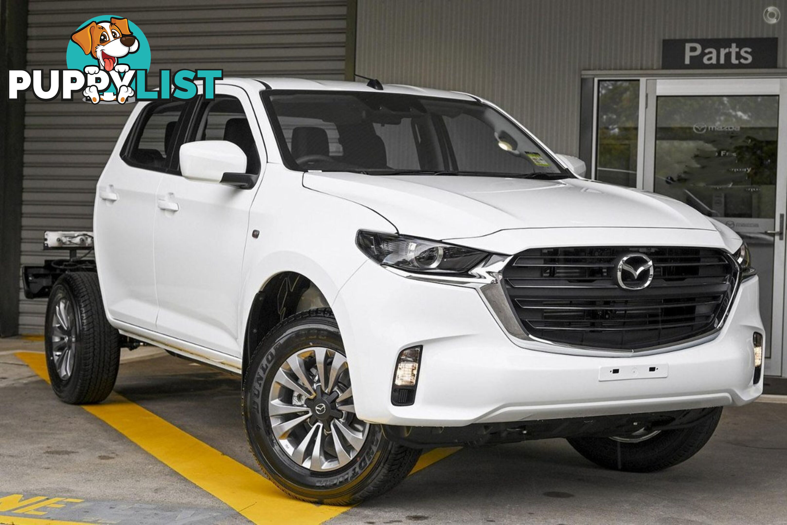 2024 MAZDA BT-50 XT TF-4X4-DUAL-RANGE DUAL CAB CAB CHASSIS