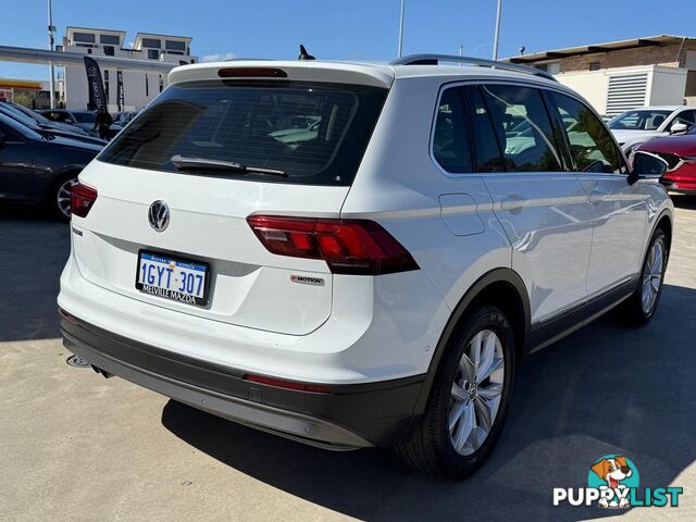 2019 VOLKSWAGEN TIGUAN 132TSI-COMFORTLINE 5N-MY19.5-FOUR-WHEEL-DRIVE SUV