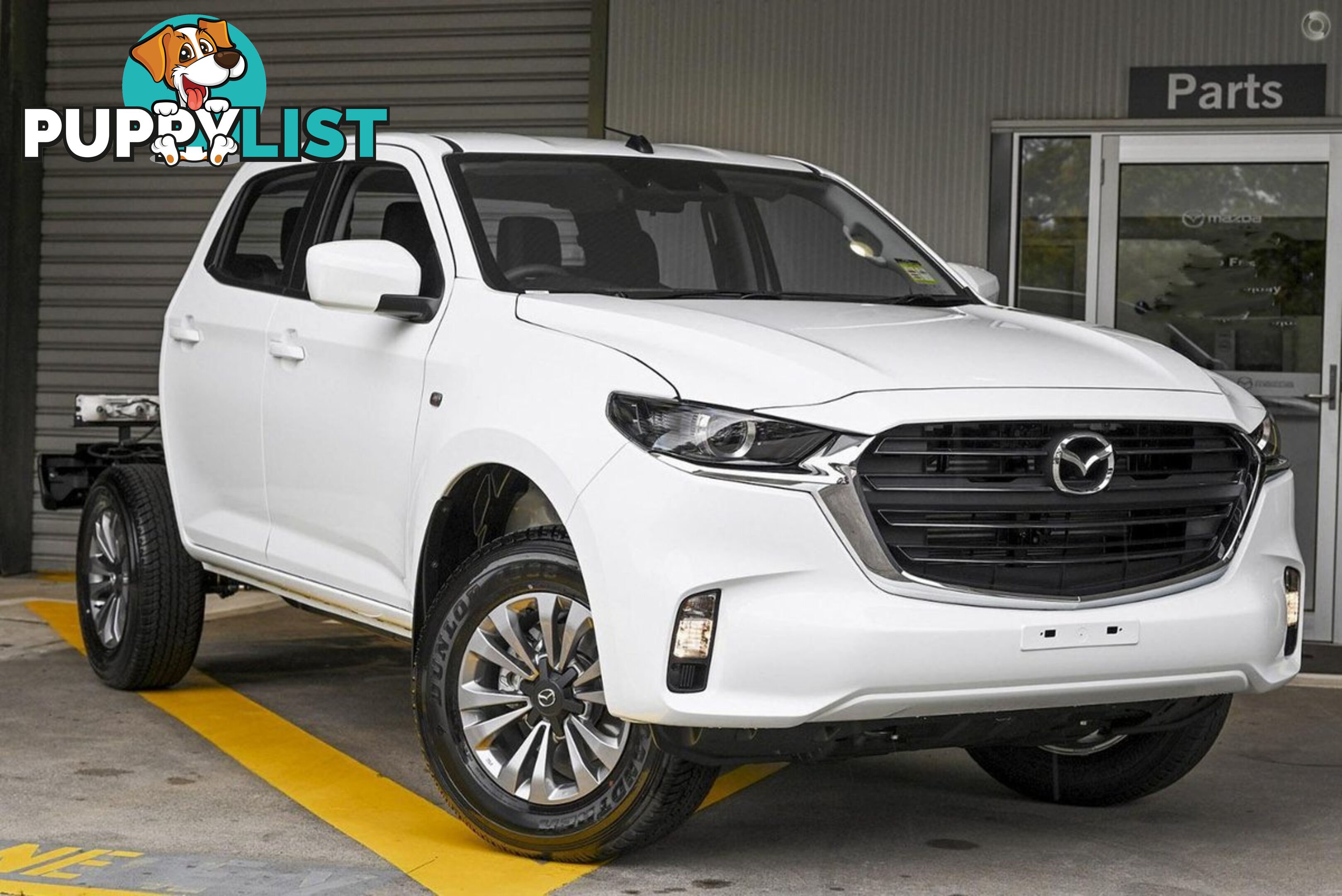 2024 MAZDA BT-50 XT TF-4X4-DUAL-RANGE DUAL CAB CAB CHASSIS