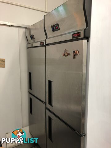 Commercial upright fridge (used)