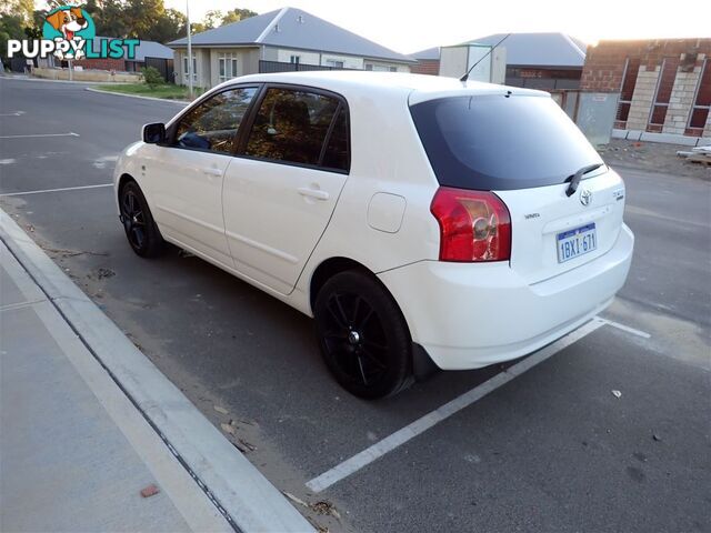 2005 TOYOTA COROLLA CONQUEST SECA ZZE122R 5D HATCHBACK