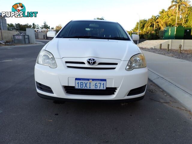 2005 TOYOTA COROLLA CONQUEST SECA ZZE122R 5D HATCHBACK