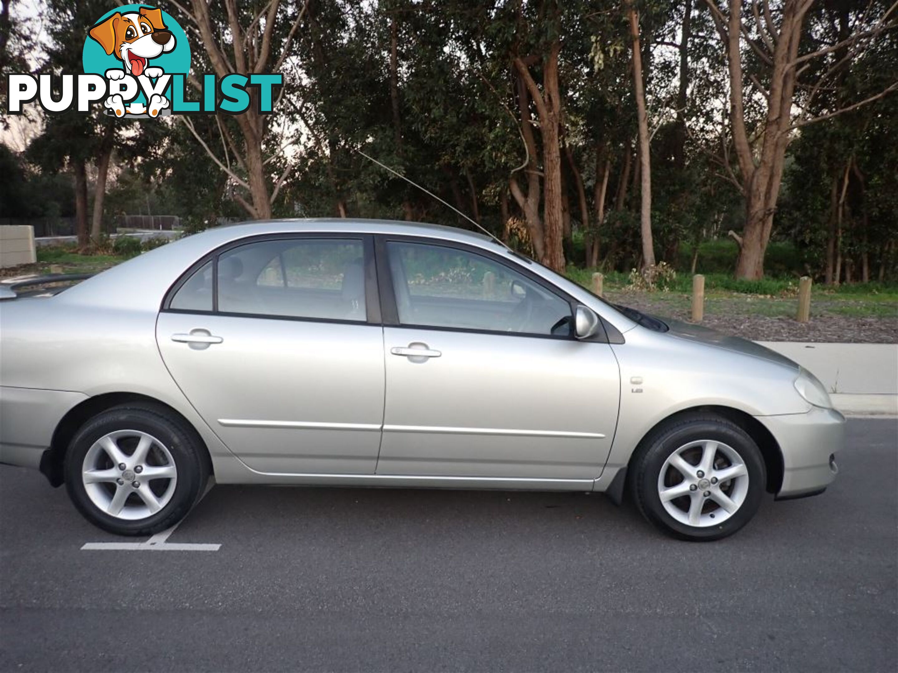 2005 TOYOTA COROLLA ASCENT SPORT ZZE122R 4D SEDAN