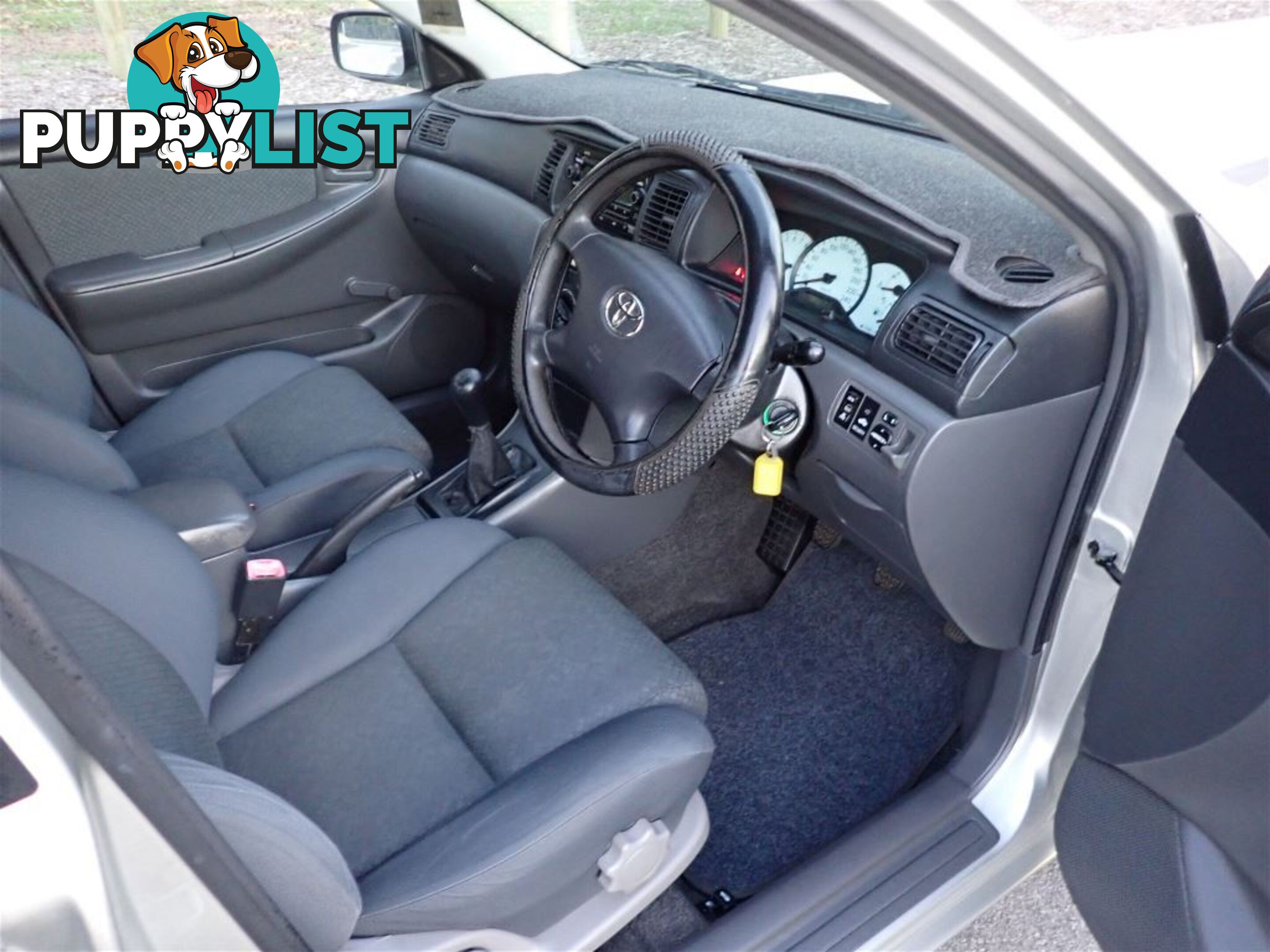 2005 TOYOTA COROLLA ASCENT SPORT ZZE122R 4D SEDAN