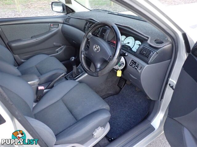 2005 TOYOTA COROLLA ASCENT SPORT ZZE122R 4D SEDAN