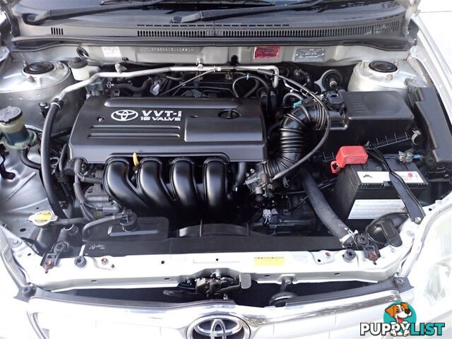 2005 TOYOTA COROLLA ASCENT SPORT ZZE122R 4D SEDAN