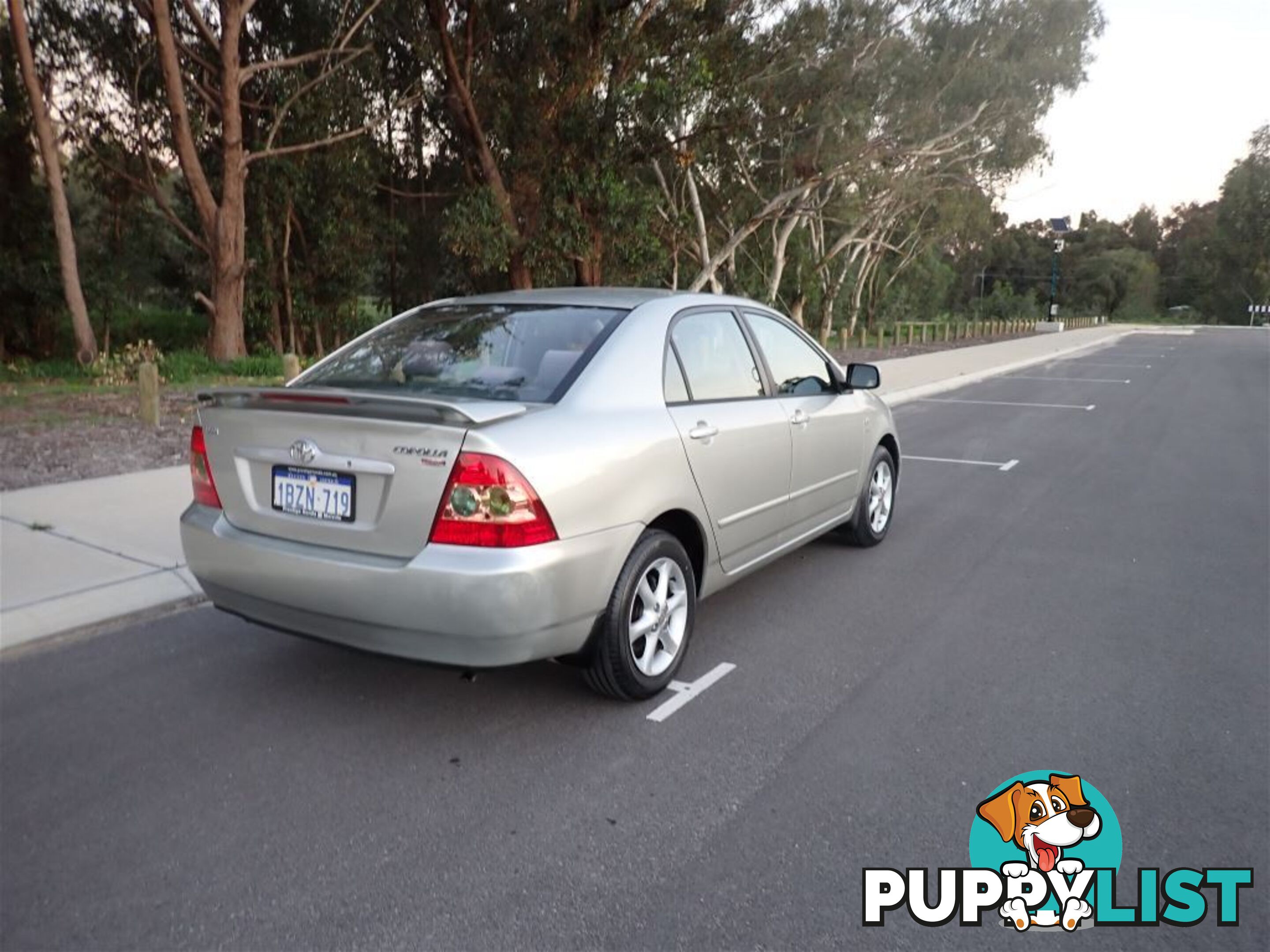 2005 TOYOTA COROLLA ASCENT SPORT ZZE122R 4D SEDAN