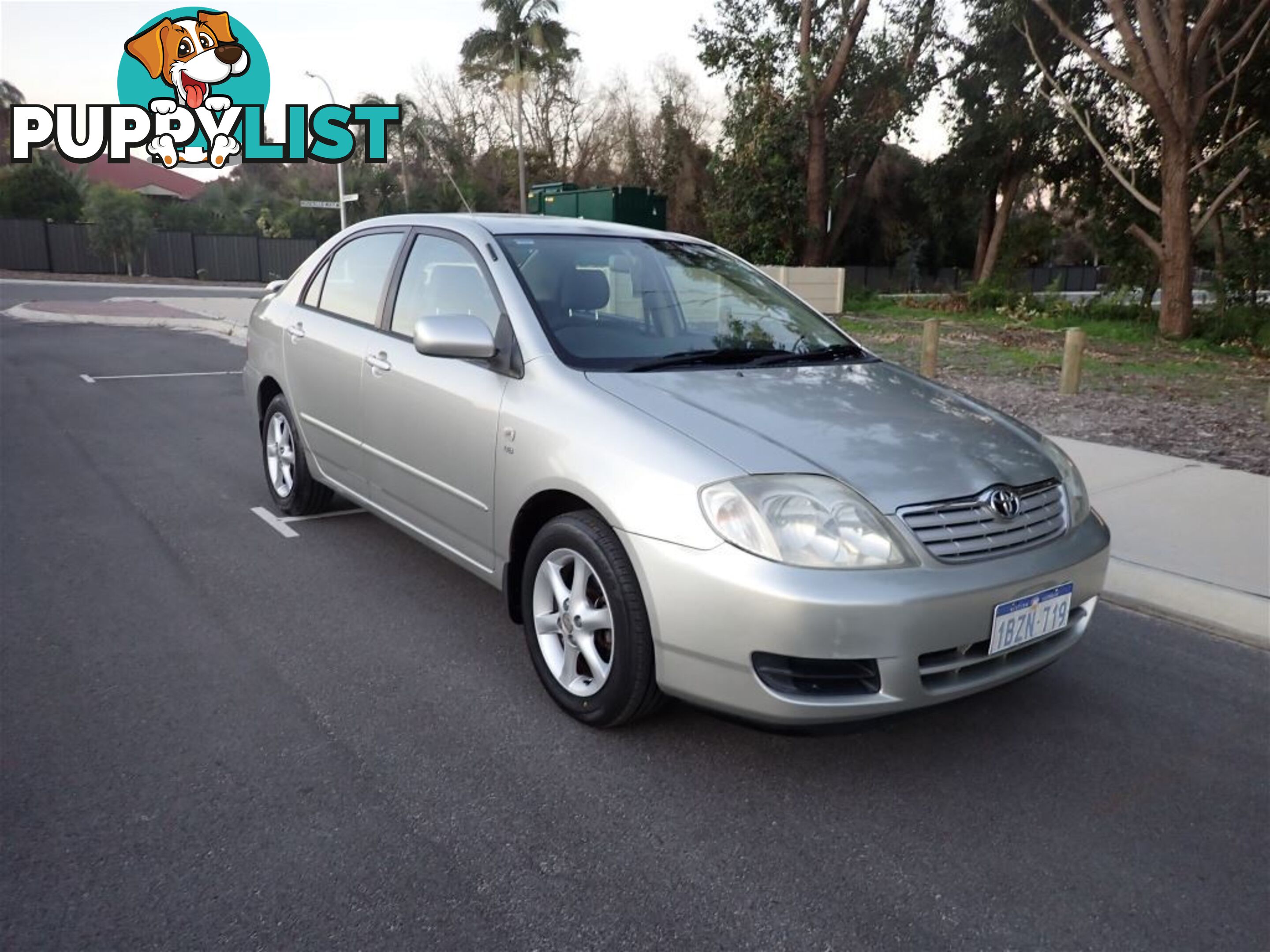 2005 TOYOTA COROLLA ASCENT SPORT ZZE122R 4D SEDAN