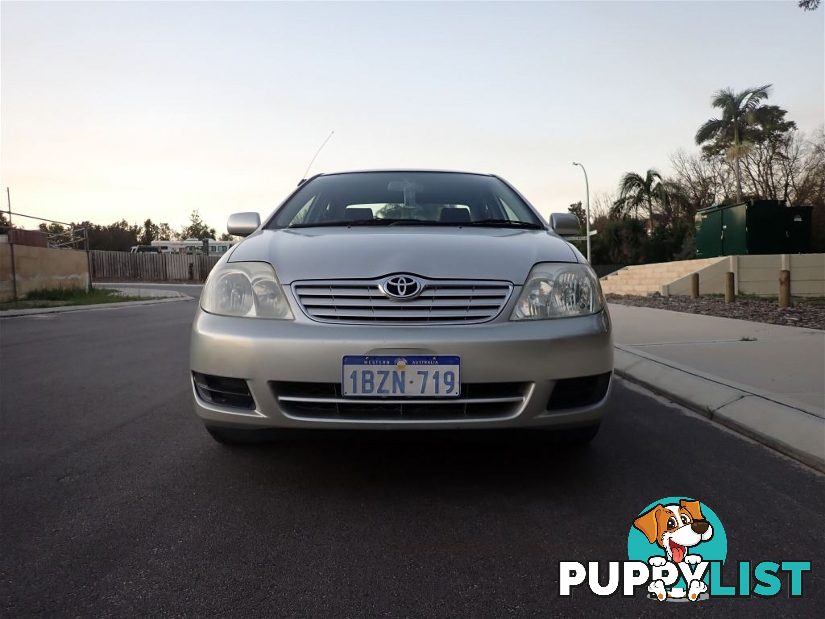 2005 TOYOTA COROLLA ASCENT SPORT ZZE122R 4D SEDAN