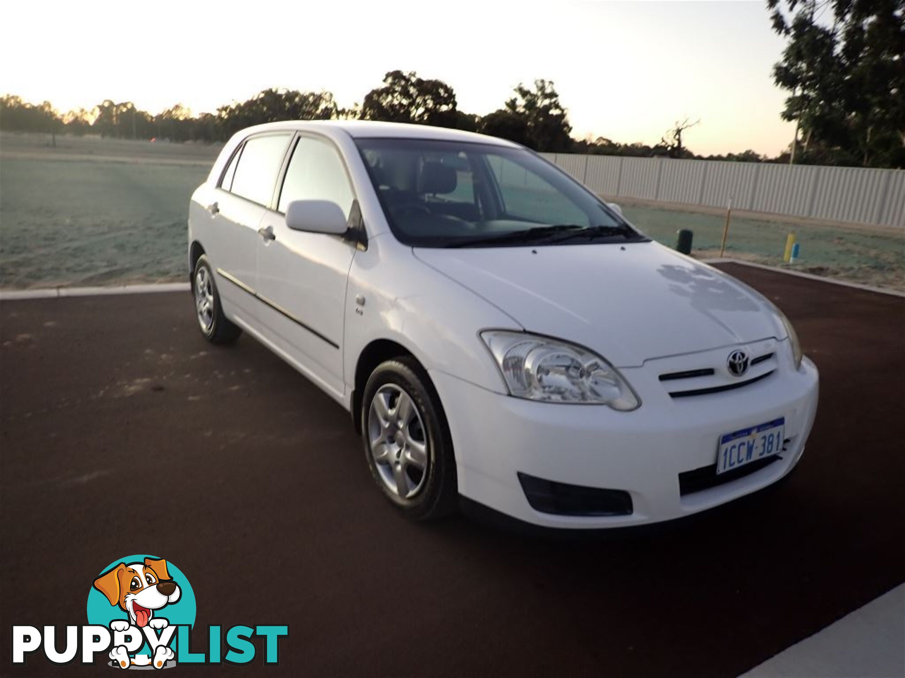 2005 TOYOTA COROLLA ASCENT SECA ZZE122R 5D HATCHBACK