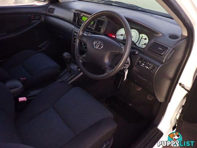 2005 TOYOTA COROLLA ASCENT SECA ZZE122R 5D HATCHBACK