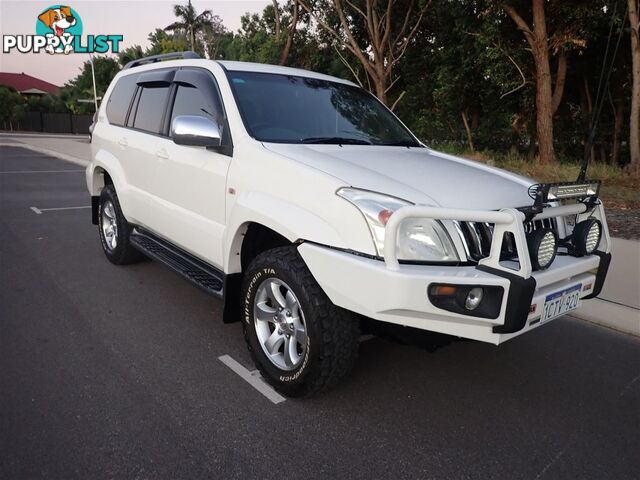 2008 TOYOTA LANDCRUISER PRADO GXL 4X4 GRJ120R 07 UPGRADE 4D WAGON