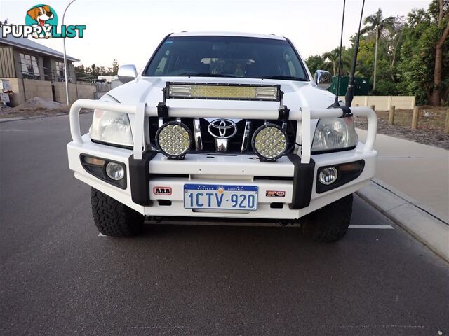 2008 TOYOTA LANDCRUISER PRADO GXL 4X4 GRJ120R 07 UPGRADE 4D WAGON