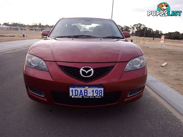 2008 MAZDA MAZDA3 NEO SPORT BK MY08 4D SEDAN