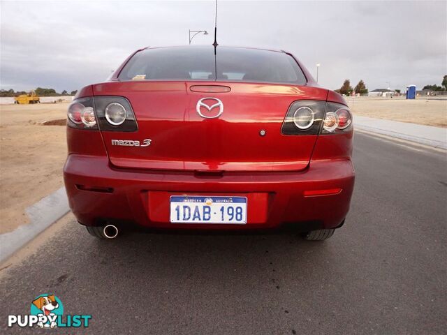 2008 MAZDA MAZDA3 NEO SPORT BK MY08 4D SEDAN