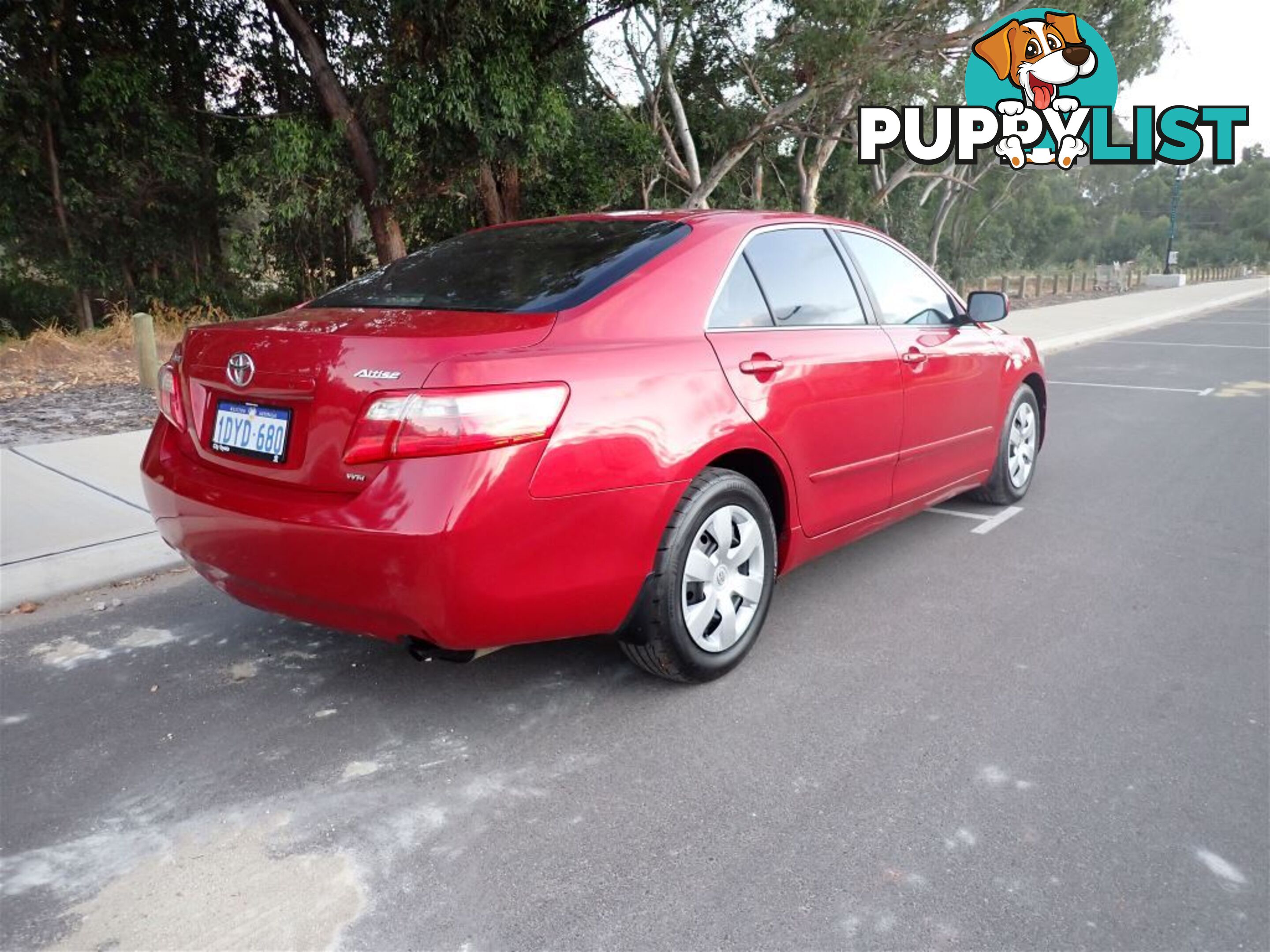 2008 TOYOTA CAMRY ALTISE ACV40R 07 UPGRADE 4D SEDAN