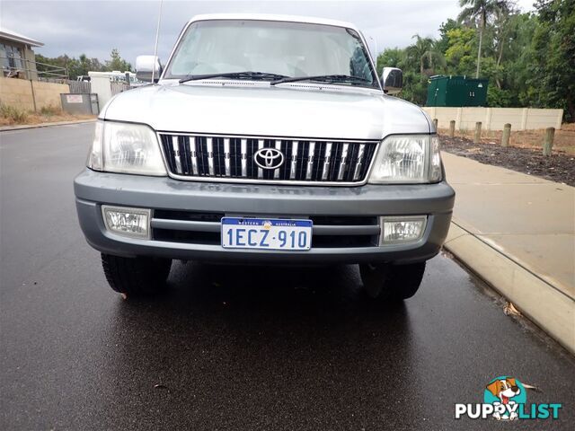 2002 TOYOTA LANDCRUISER PRADO ADVANTAGE 4X4 VZJ95R 4D WAGON