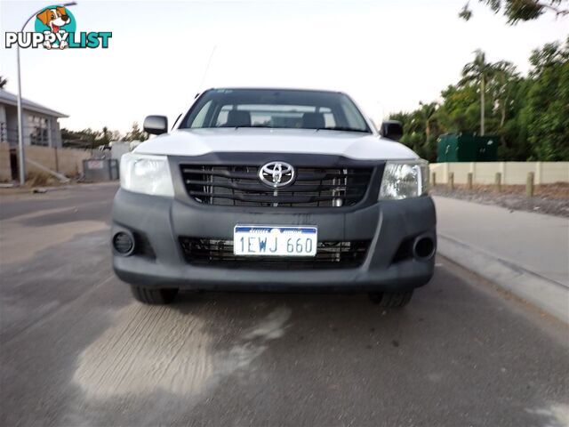 2012 TOYOTA HILUX WORKMATE TGN16R MY12 CCHAS