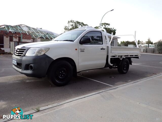 2012 TOYOTA HILUX WORKMATE TGN16R MY12 CCHAS