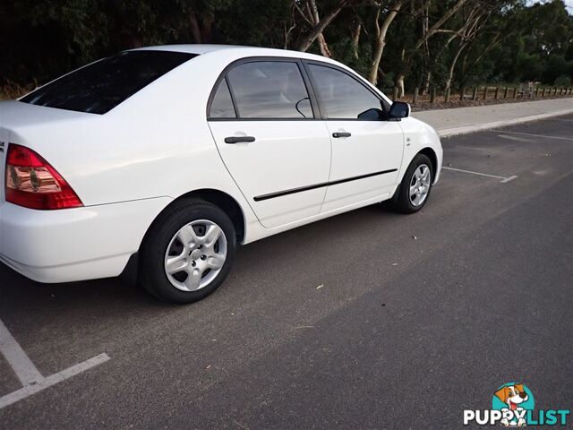 2005 TOYOTA COROLLA ASCENT ZZE122R 4D SEDAN