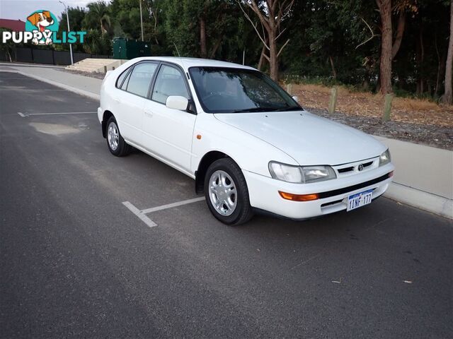 1997 TOYOTA COROLLA CS-X SECA AE102R 5D LIFTBACK