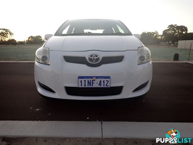 2008 TOYOTA COROLLA ASCENT ZRE152R 5D HATCHBACK