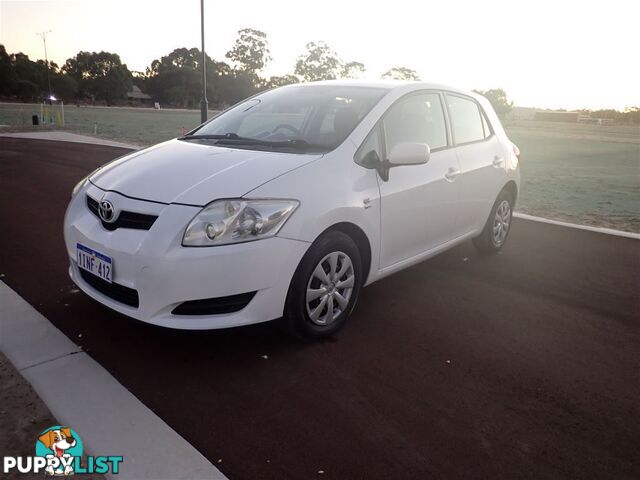 2008 TOYOTA COROLLA ASCENT ZRE152R 5D HATCHBACK