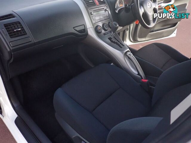 2008 TOYOTA COROLLA ASCENT ZRE152R 5D HATCHBACK