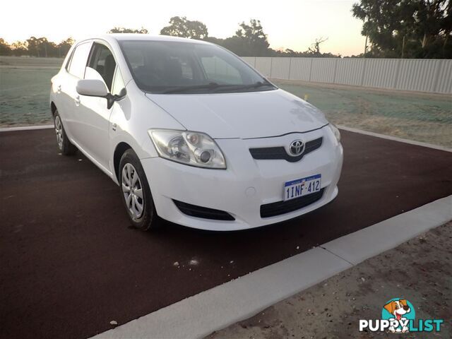 2008 TOYOTA COROLLA ASCENT ZRE152R 5D HATCHBACK