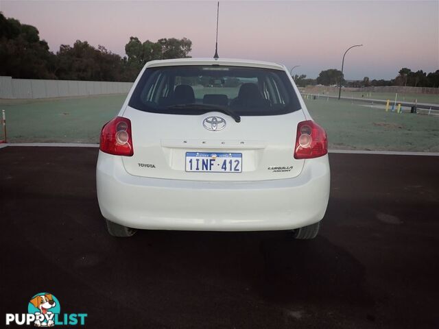 2008 TOYOTA COROLLA ASCENT ZRE152R 5D HATCHBACK