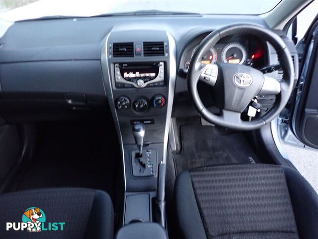 2012 TOYOTA COROLLA ASCENT SPORT ZRE152R MY11 4D SEDAN