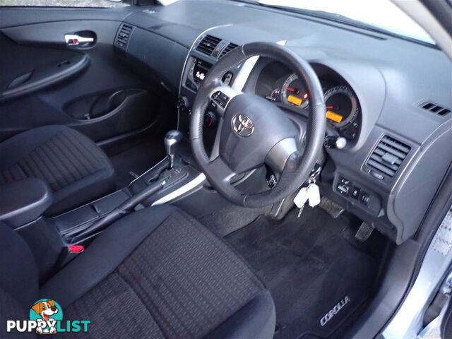 2012 TOYOTA COROLLA ASCENT SPORT ZRE152R MY11 4D SEDAN