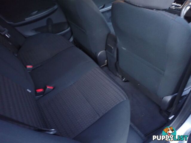 2012 TOYOTA COROLLA ASCENT SPORT ZRE152R MY11 4D SEDAN