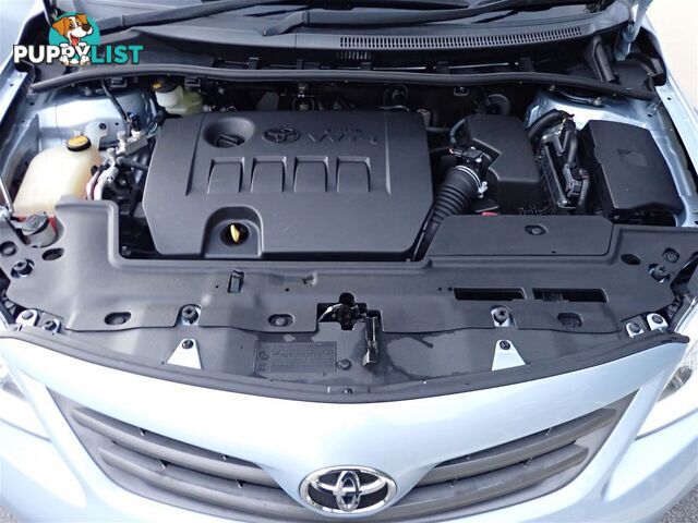 2012 TOYOTA COROLLA ASCENT SPORT ZRE152R MY11 4D SEDAN