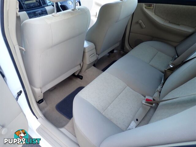2003 TOYOTA COROLLA ASCENT ZZE122R 4D SEDAN