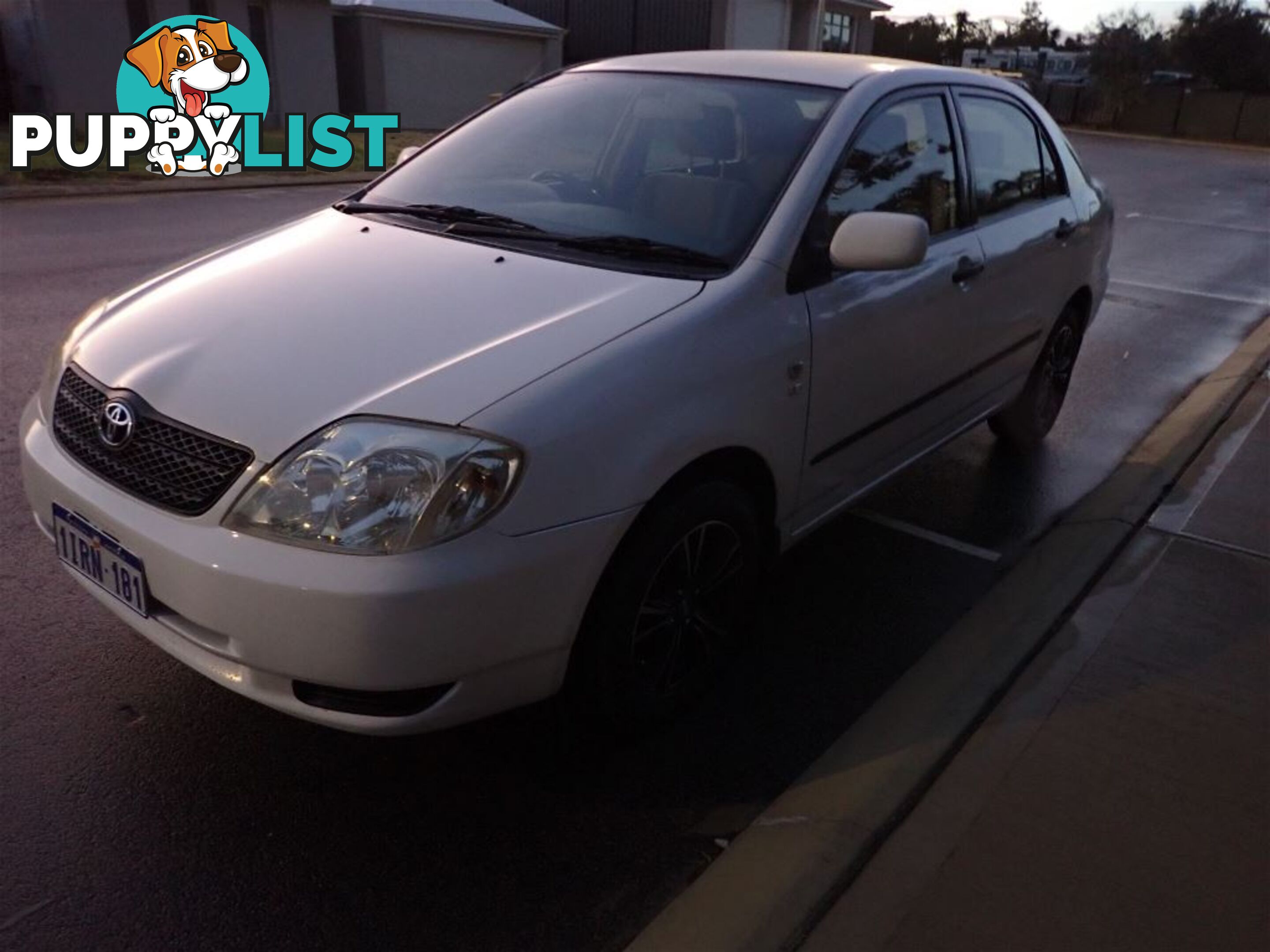 2003 TOYOTA COROLLA ASCENT ZZE122R 4D SEDAN