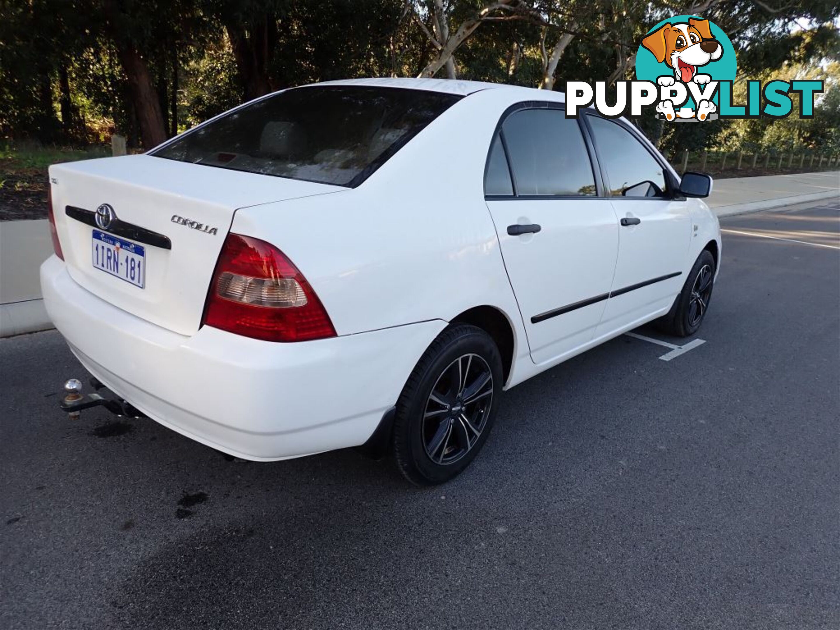 2003 TOYOTA COROLLA ASCENT ZZE122R 4D SEDAN