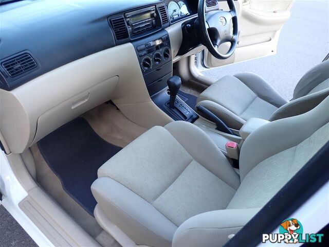 2003 TOYOTA COROLLA ASCENT ZZE122R 4D SEDAN