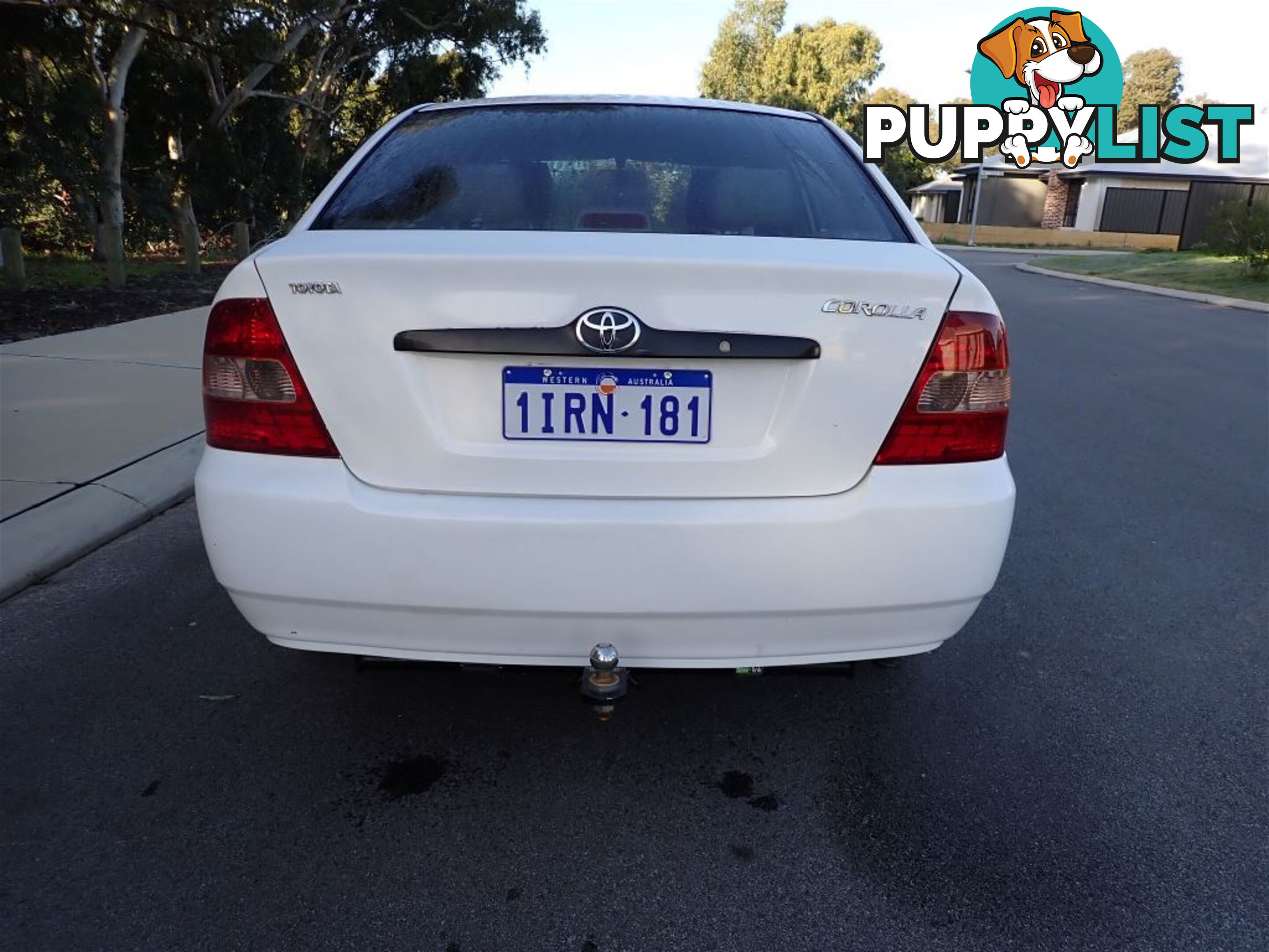 2003 TOYOTA COROLLA ASCENT ZZE122R 4D SEDAN