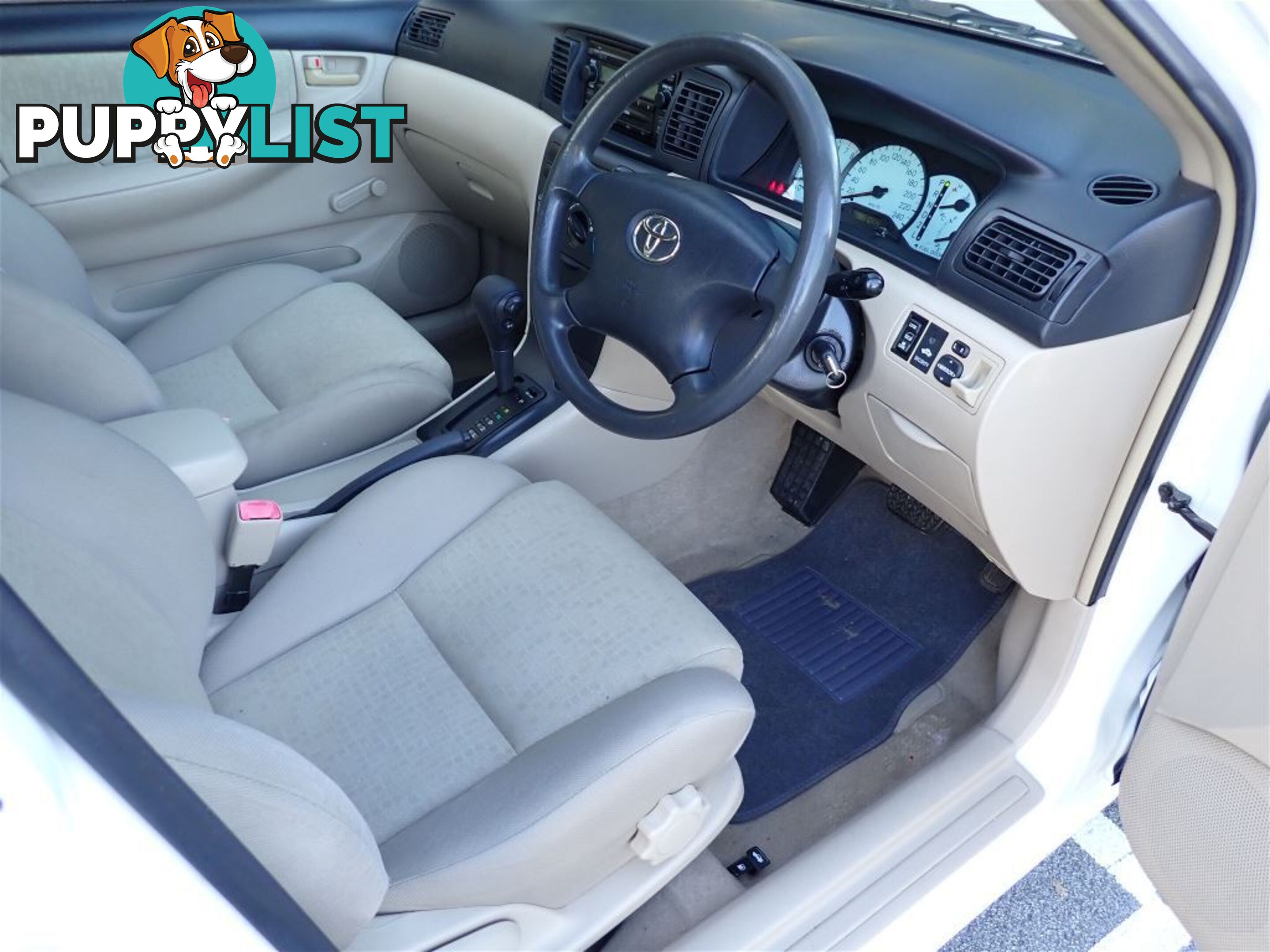 2003 TOYOTA COROLLA ASCENT ZZE122R 4D SEDAN