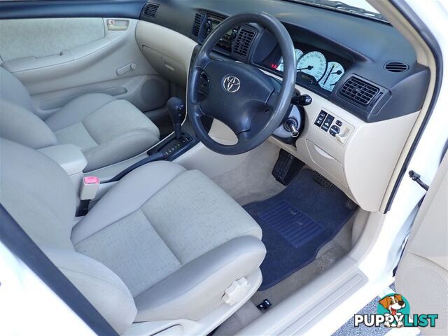 2003 TOYOTA COROLLA ASCENT ZZE122R 4D SEDAN