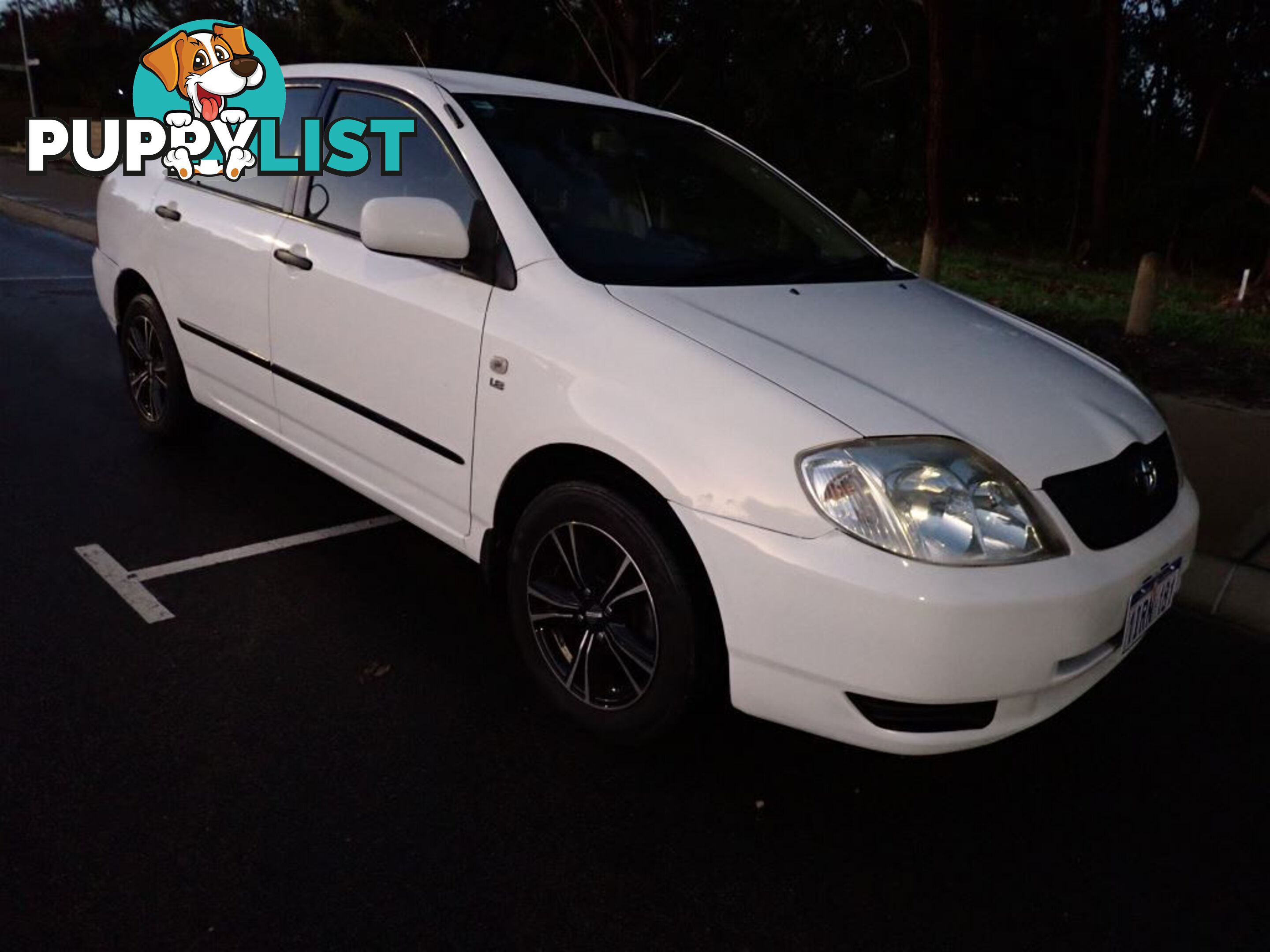 2003 TOYOTA COROLLA ASCENT ZZE122R 4D SEDAN