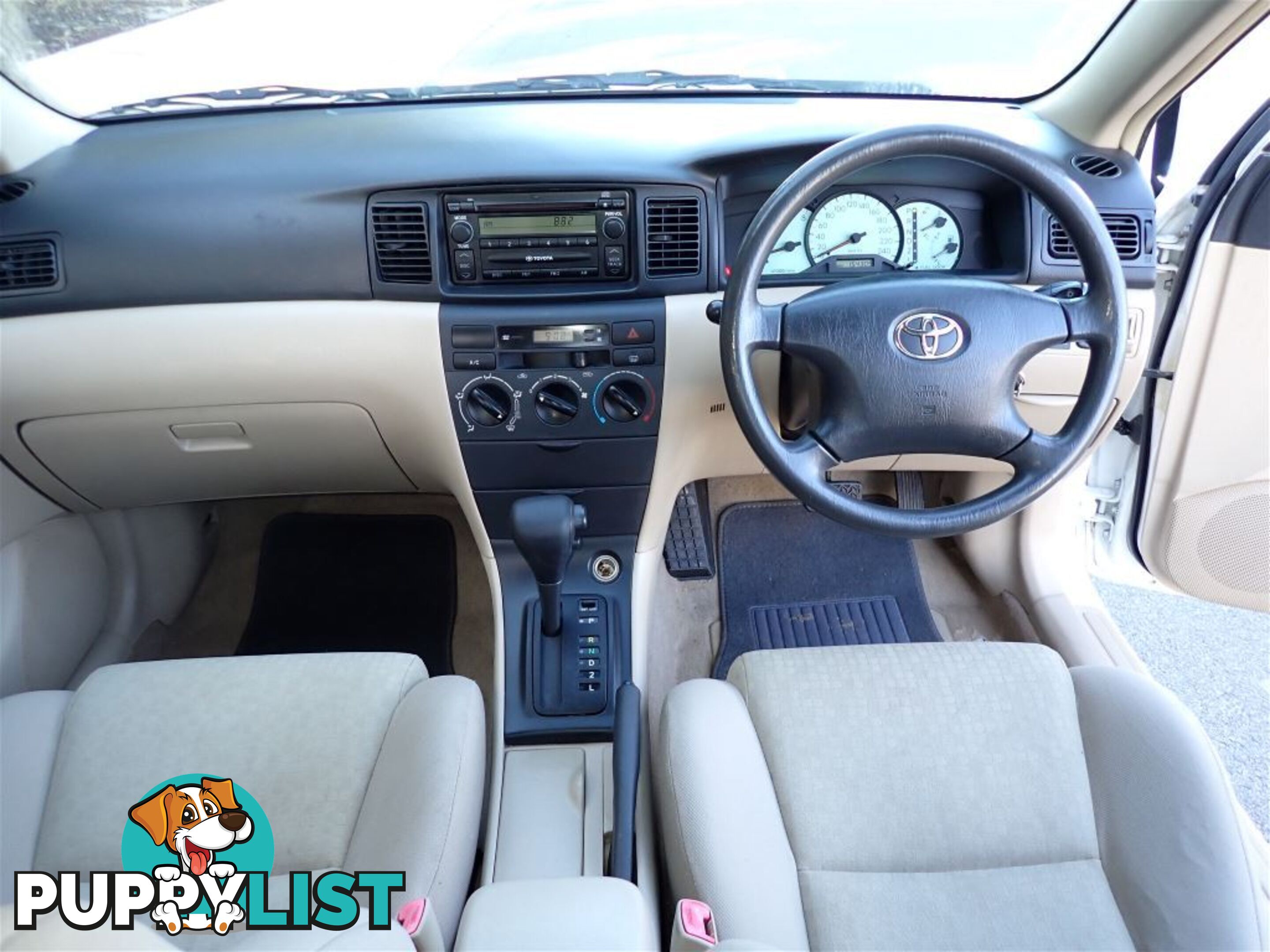 2003 TOYOTA COROLLA ASCENT ZZE122R 4D SEDAN