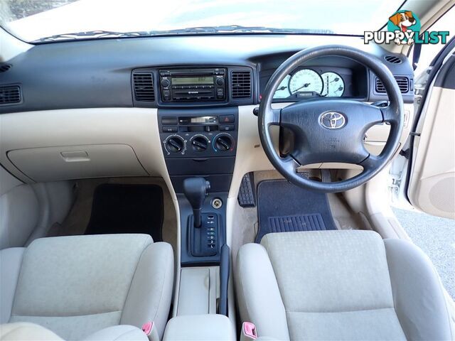 2003 TOYOTA COROLLA ASCENT ZZE122R 4D SEDAN