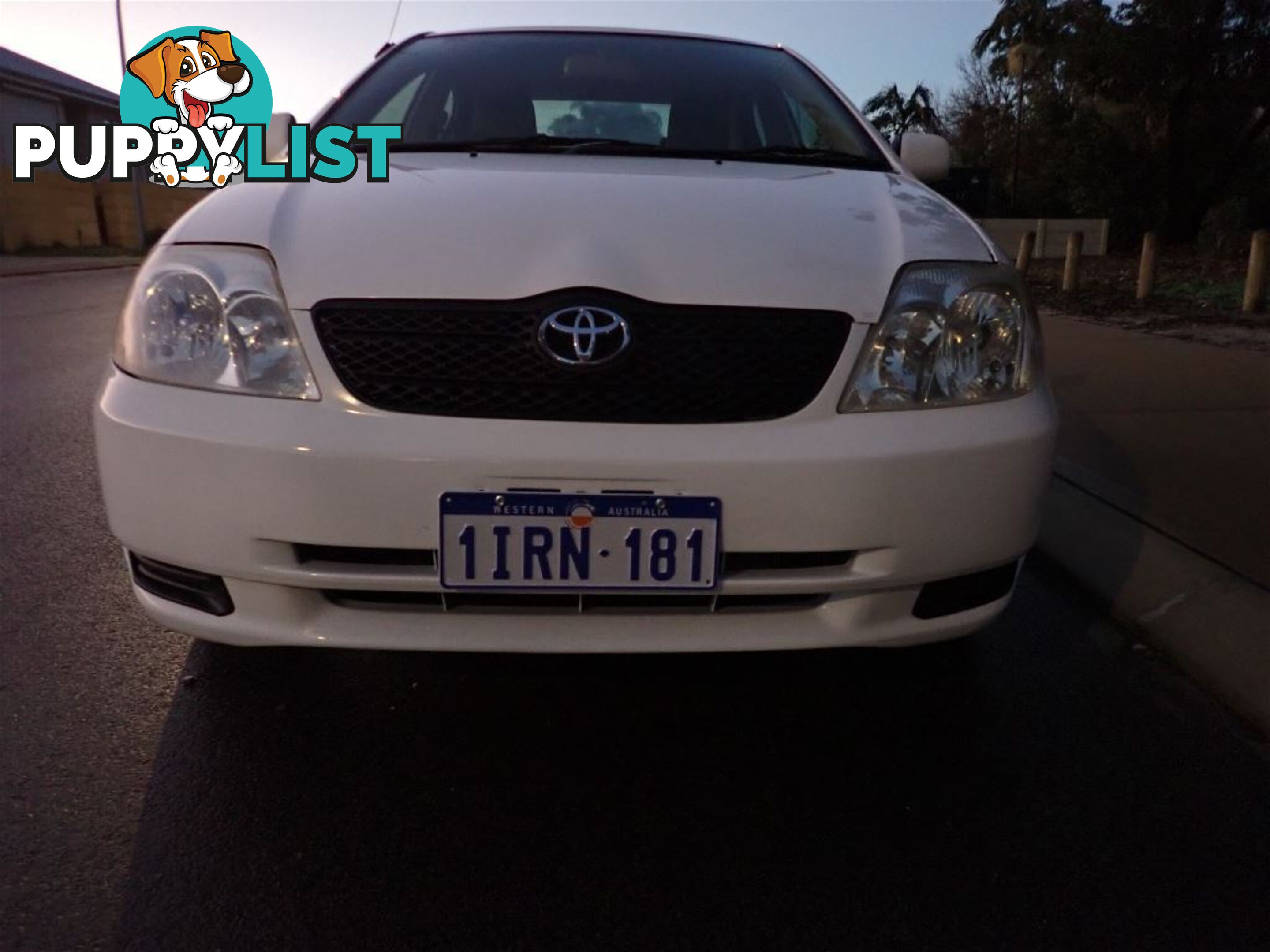 2003 TOYOTA COROLLA ASCENT ZZE122R 4D SEDAN